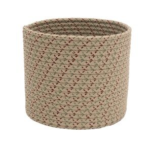 NWT Colonial Mills Braided Woven Basket 12” round